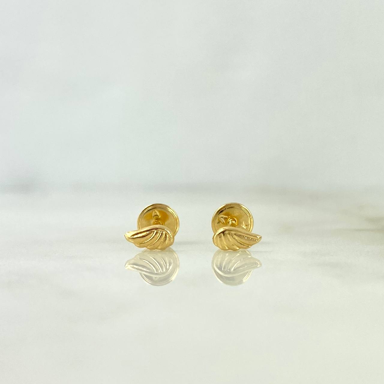 Topos Alas 0.45gr / 6mm Oro Amarillo 18K *