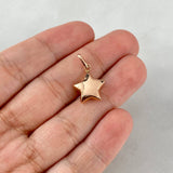 Dije Estrella 0.5gr / 2cm / Oro Rosa