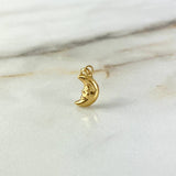 Dije Luna 0.35gr / 1.2cm / Oro Amarillo