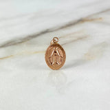 Dije Virgen Milagrosa 1.05gr / 2.9cm / Oro Rosa