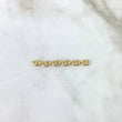 Herraje Retazo GC 0.85gr / 5cm / Seis Eslabones Oro Amarillo