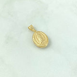 Dije Virgen Guadalupe 1.3gr / 2.5cm / Oro Amarillo