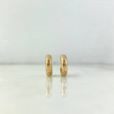 Candongas Lia 2.45gr / 1.3cm / Lisas Oro Amarillo