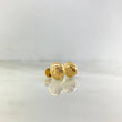 Topos Media Bola 1.2gr / 9mm Diamantada Oro Amarillo