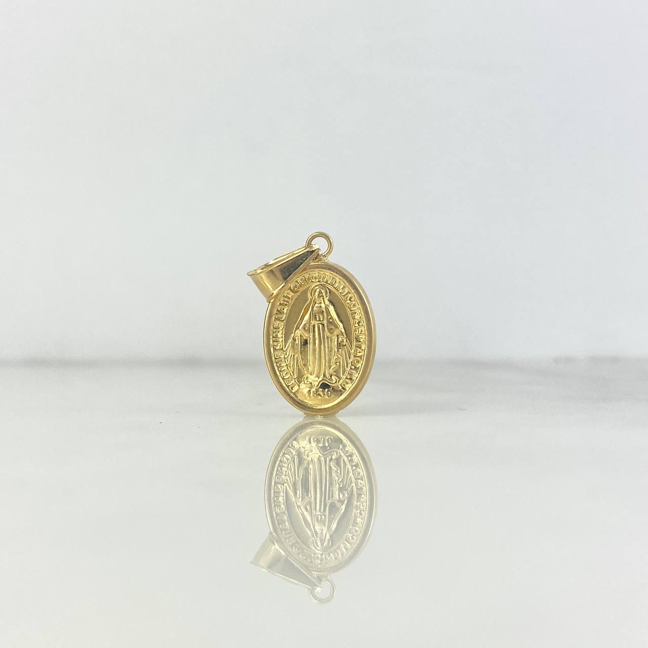 Dije Virgen Milagrosa 1.65gr / 2.9cm / Oro Amarillo *