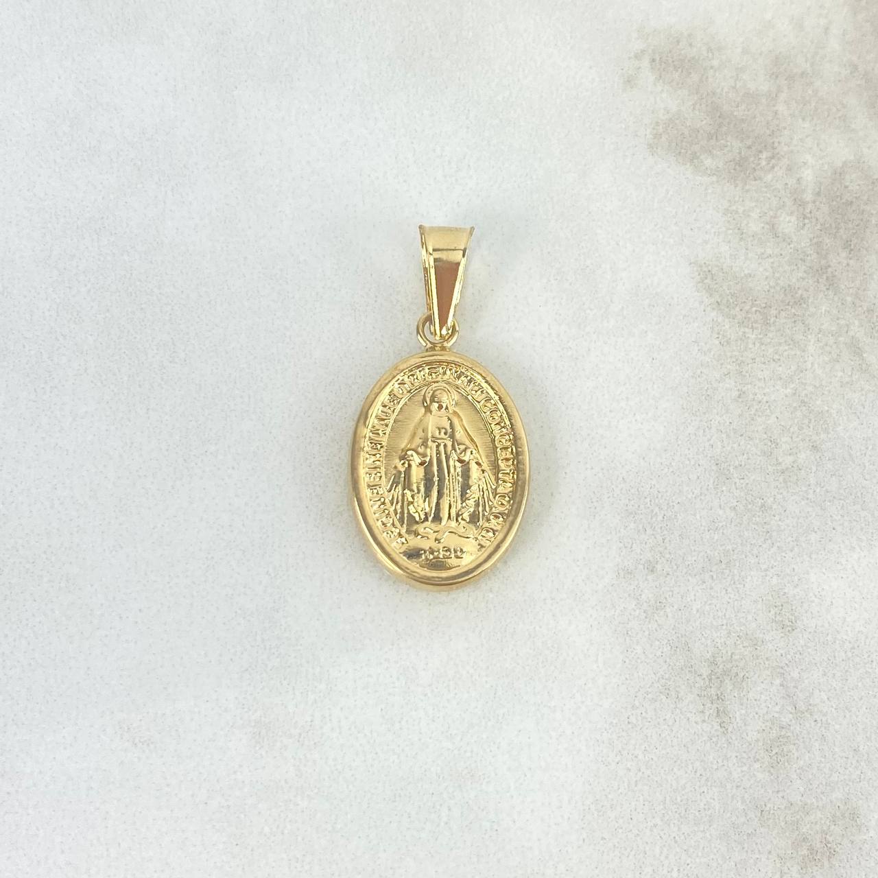 Dije Virgen Milagrosa 1.65gr / 2.9cm / Oro Amarillo *