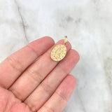 Dije Virgen Milagrosa 1.35gr / 2.8cm / Oro Amarillo *