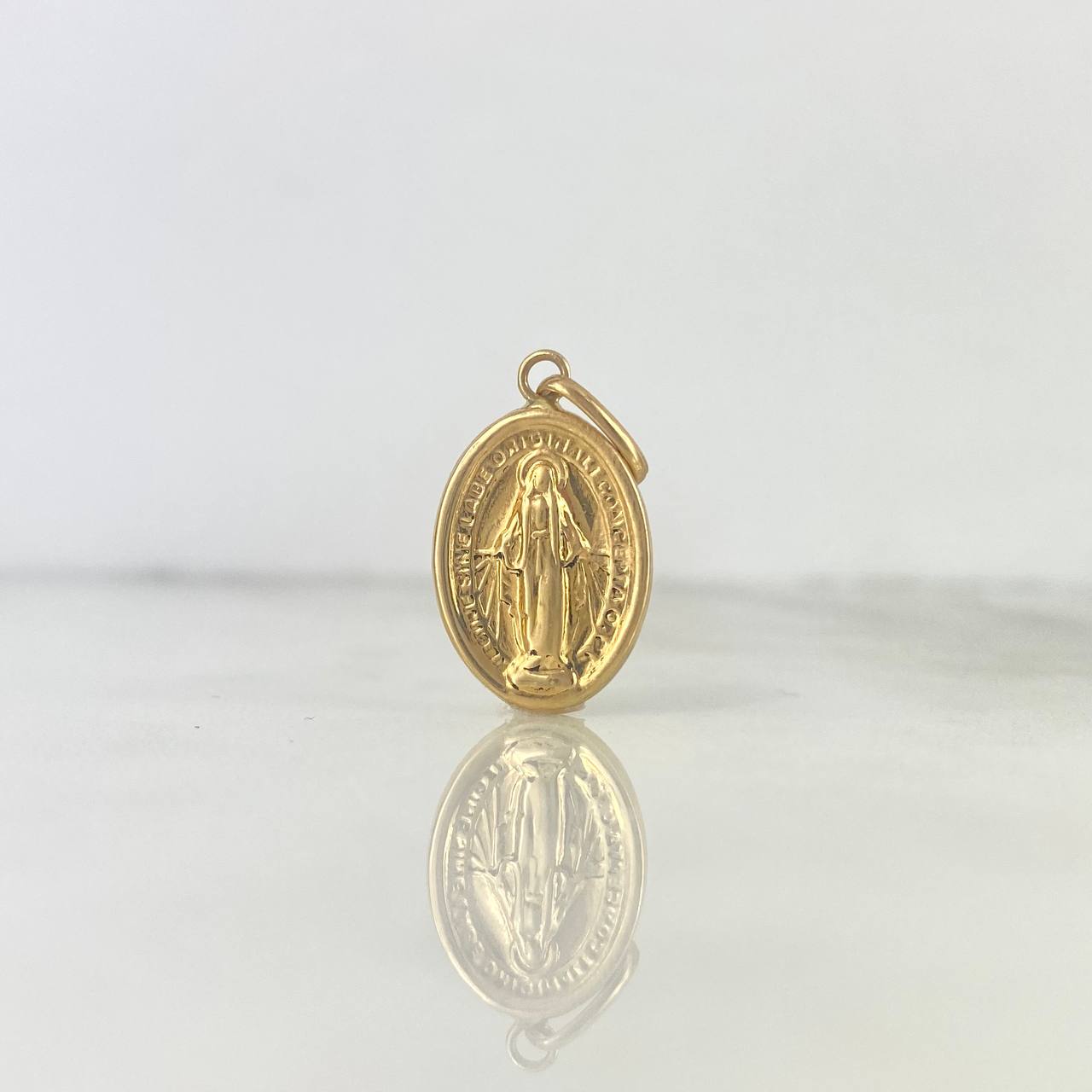 Dije Virgen Milagrosa 1.35gr / 2.8cm / Oro Amarillo *