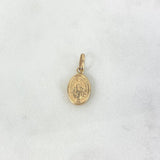 Dije Virgen Milagrosa 0.8gr / 2cm / Oro Amarillo *