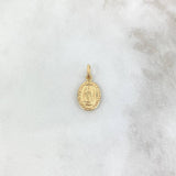 Dije Virgen Guadalupe 0.5gr / 2cm / Oro Amarillo *