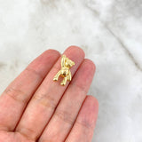 Dije Oso 1.15gr / 1.8cm / Oro Amarillo