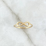 Anillo Infinito 1.05gr / T5 3/4 / Oro Amarillo