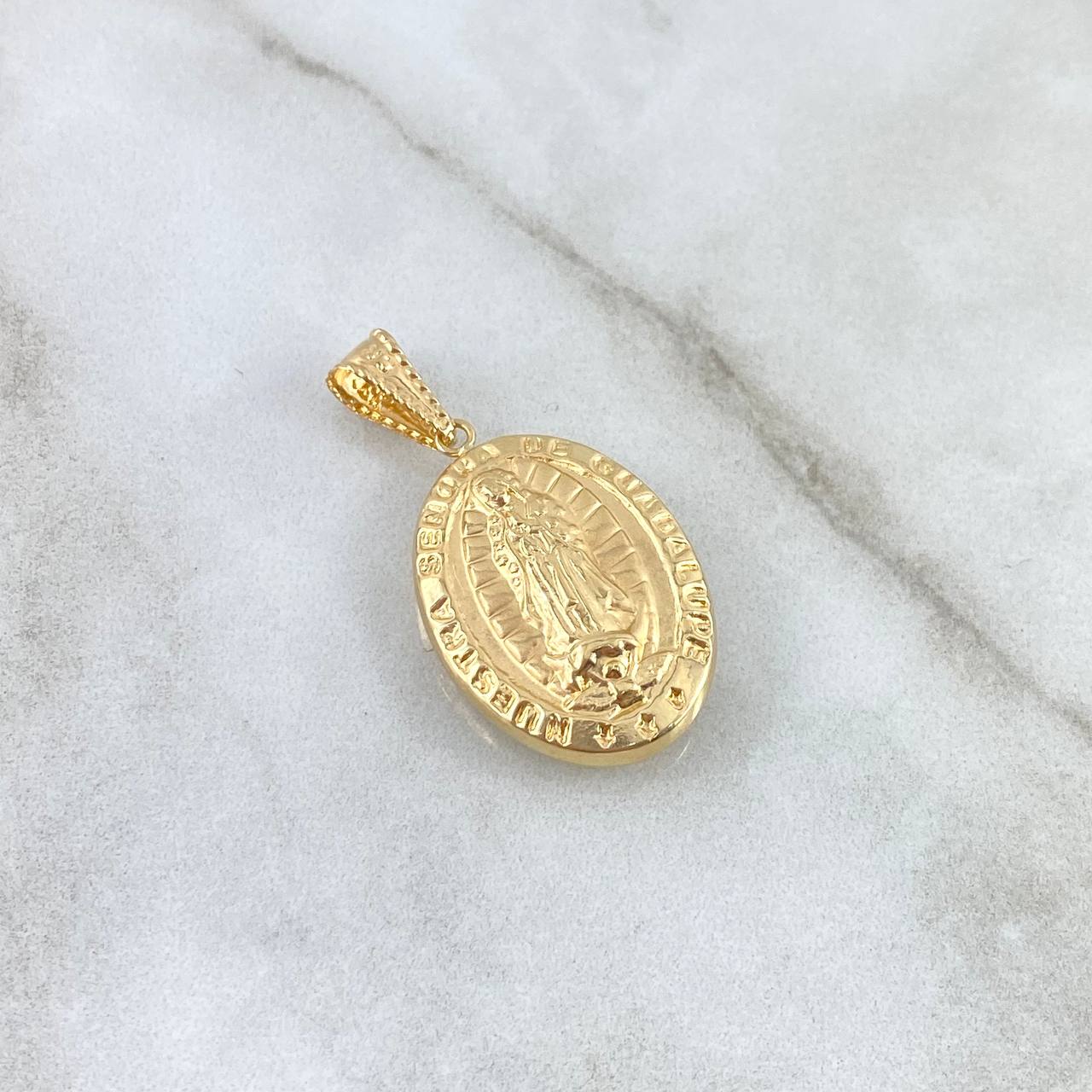 Dije Virgen Guadalupe 1.95gr / 3.4cm / Oro Amarillo