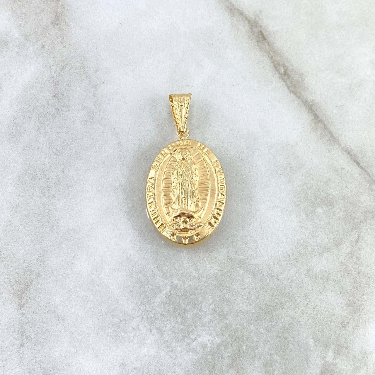 Dije Virgen Guadalupe 1.95gr / 3.4cm / Oro Amarillo