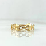 Anillo GC 1.3gr / T6 1/2 / Oro Amarillo ©