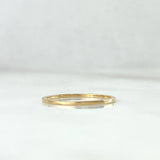 Anillo Aro Liso 0.8gr / T5 1/2 / Oro Amarillo ©