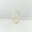 Anillo Aro Liso 0.8gr / T5 1/2 / Oro Amarillo ©