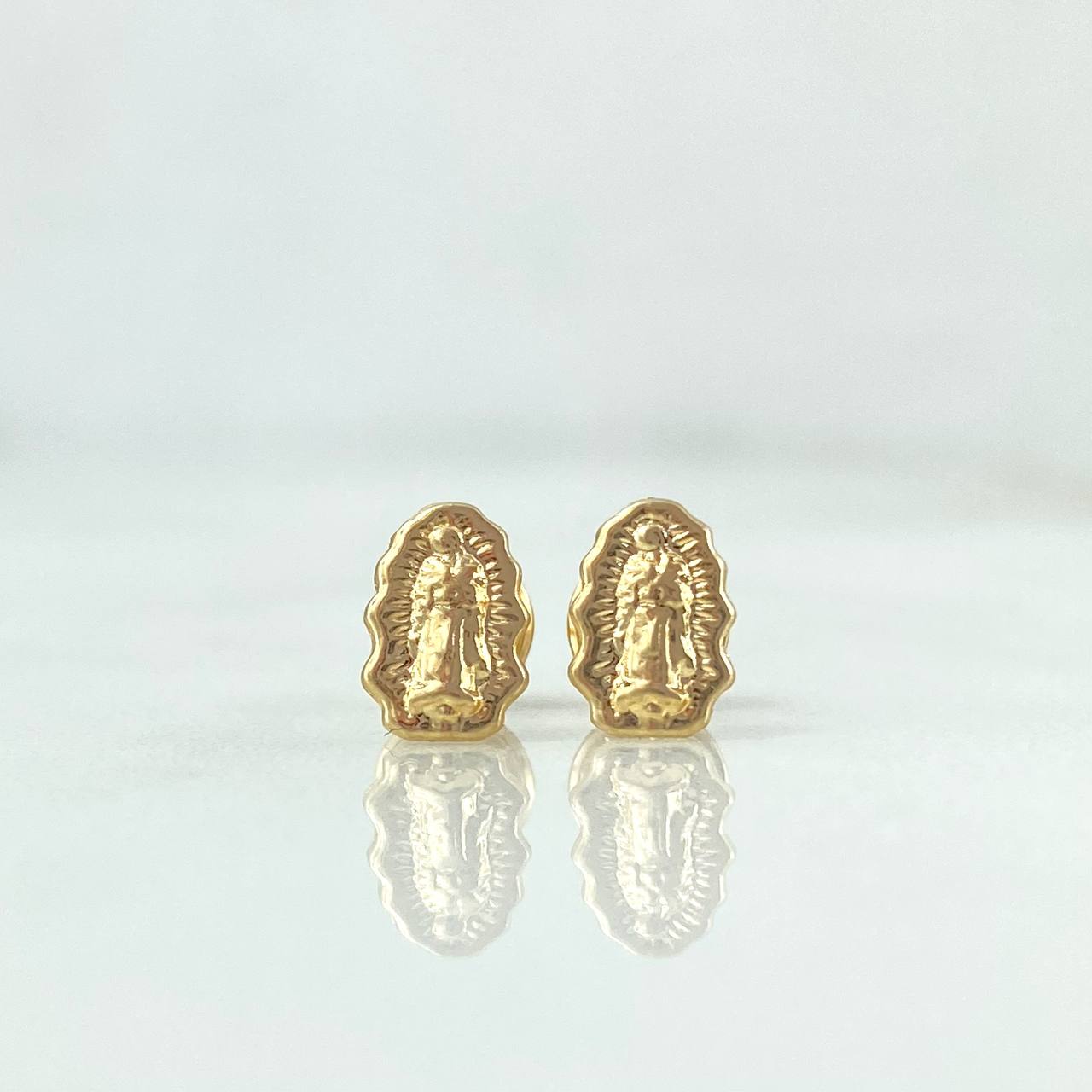 Topos Silueta Virgen Guadalupe 0.55gr / Oro Amarillo