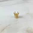 Herraje Corona 1.45gr / 0.7cm / Circones Blancos Oro Amarillo