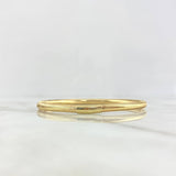 Pulso Aro Reticulado 1.3gr / 15cm-17cm / 3mm Oro Amarillo +4 18K