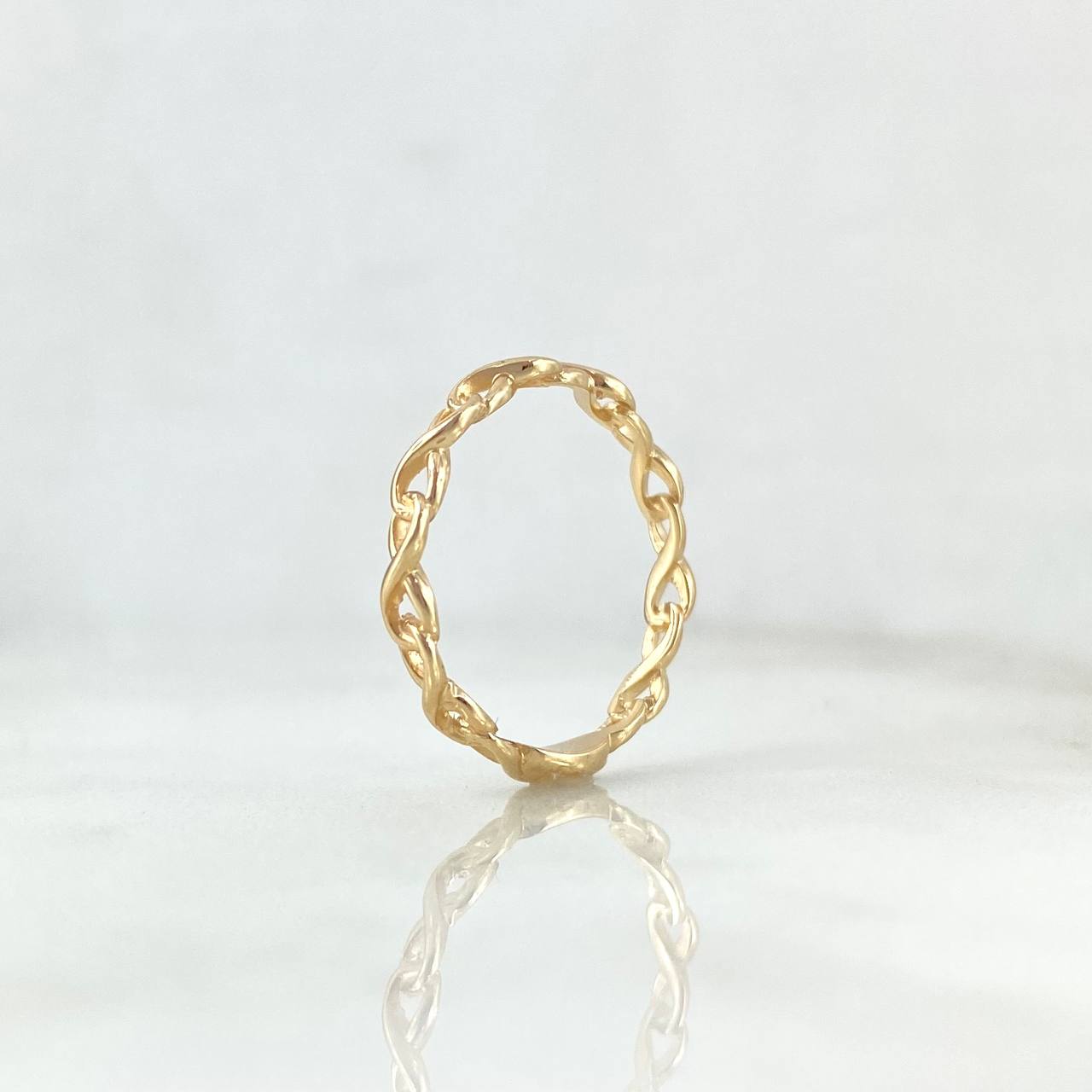 Anillo Infinito 1.5gr / T6 1/2 / Oro Amarillo *