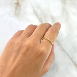 Anillo Infinito 1.5gr / T6 1/2 / Oro Amarillo *