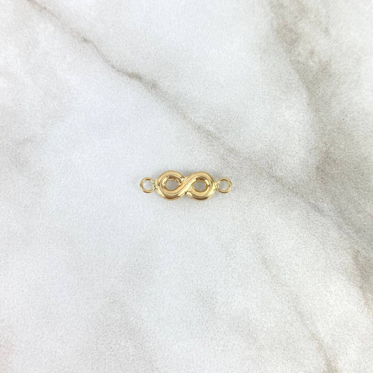 Herraje Infinito 0.35gr / 1.5cm / Oro Amarillo