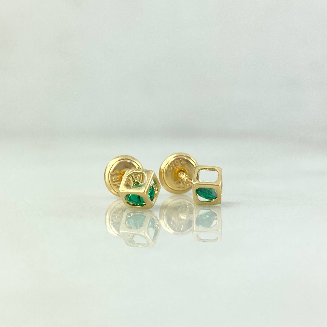 Topos Cubo 0.7gr / Circones Verdes Oro Amarillo