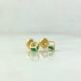 Topos Cubo 0.7gr / Circones Verdes Oro Amarillo