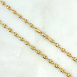 Cadena GC 4.65gr / 40cm / 3.5mm Lisa Oro Amarillo