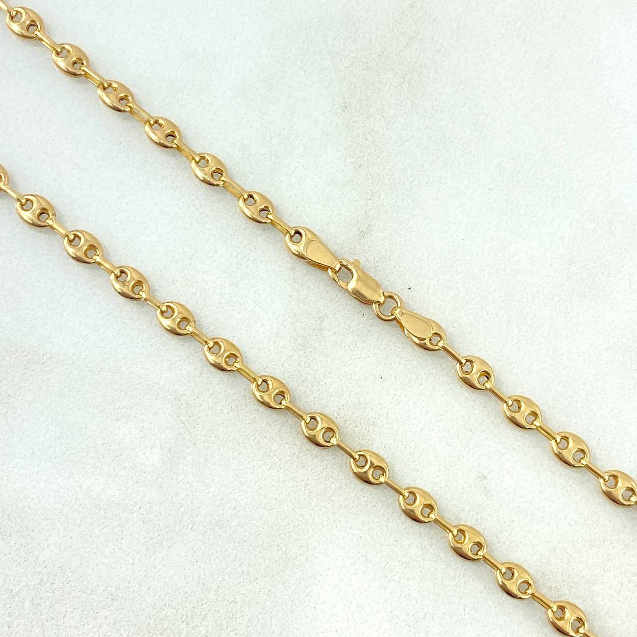 Cadena GC 4.8gr / 40cm / 3.5mm Lisa Oro Amarillo