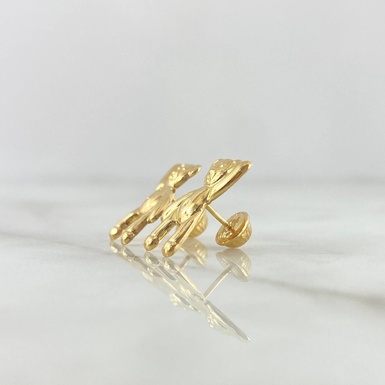 Topos Oso 1.5gr / 1.5cm / Oro Amarillo