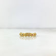 Anillo Flores 2.15gr / T5 / Circones de Colores Oro Amarillo