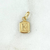 Dije Marco Letra K 0.35gr / 1.5cm Oro Amarillo