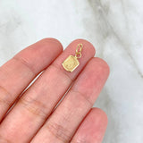 Dije Marco Letra A 0.35gr / 1.5cm Oro Amarillo