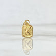 Dije Marco Letra K 0.35gr / 1.5cm Oro Amarillo