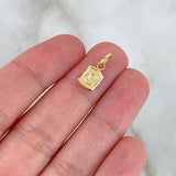 Dije Marco Letra C 0.35gr / 1.5cm Oro Amarillo