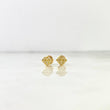 Topos Diamante 0.85gr / Circones Blancos Oro Amarillo ©