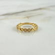 Anillo Infinitos 2.3gr / T6 / Circones Blancos Oro Amarillo