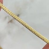 Cadena Sedusa Serpiente 4.75gr / 50cm / 3.3mm Oro Amarillo +3 *