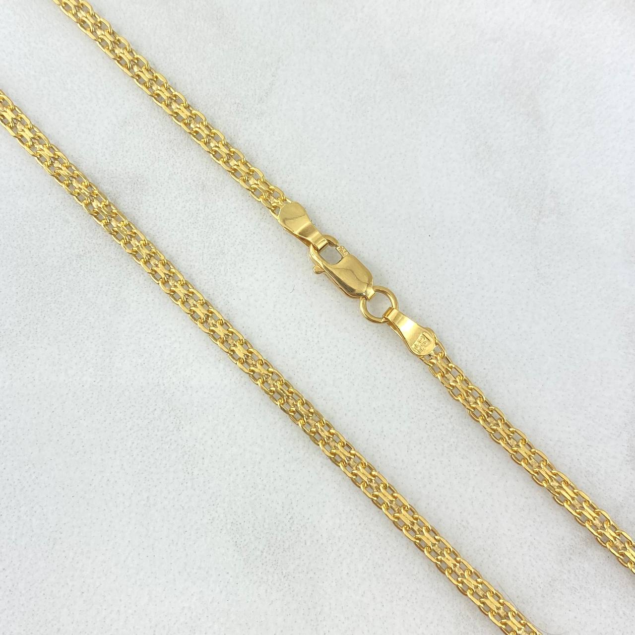 Cadena China 4gr / 60cm / 1.7mm Oro Amarillo +0 18K