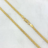 Cadena China 4gr / 60cm / 1.7mm Oro Amarillo +0 18K