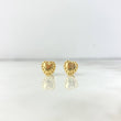 Topos Corazón Bordado 0.85gr Oro Amarillo