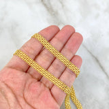 Cadena China 12.75gr / 60cm / 6.3mm Oro Amarillo +0