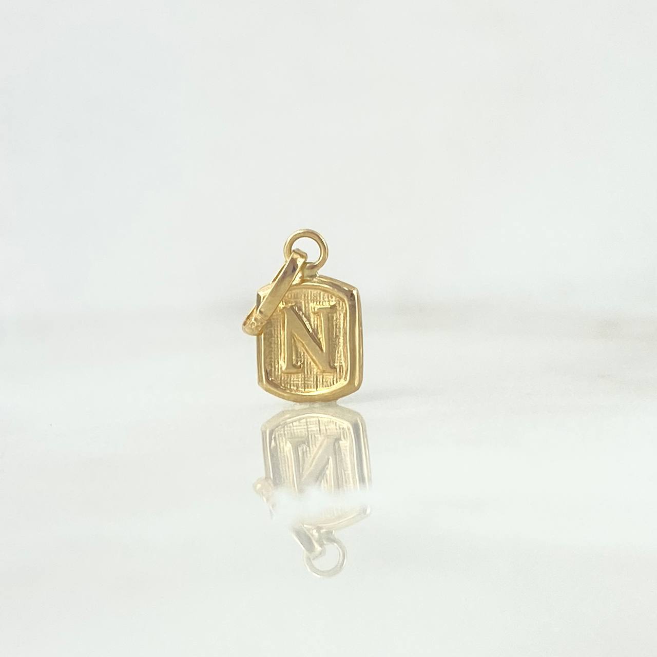 Dije Marco Letra N 0.35gr / Oro Amarillo