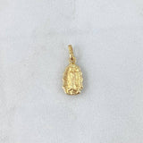 Dije Virgen Guadalupe 0.4gr / 0.9cm / Oro Amarillo *