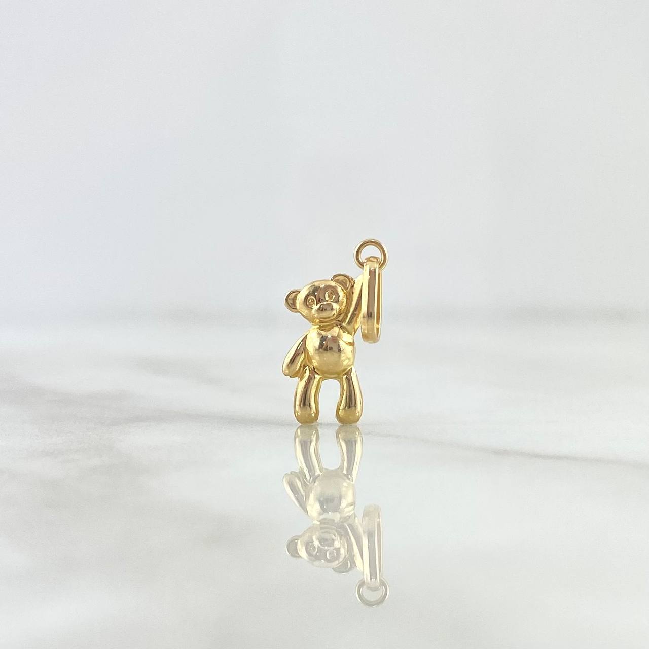 Dije Oso 0.5gr / 1.5cm / Oro Amarillo *