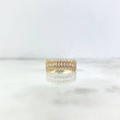 Anillo Churumbela Triple 3.95gr / T7 1/4 / Oro Amarillo *