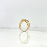 Anillo San Benito 6.05gr / T9 3/4 / Oro Amarillo *