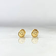 Topos Bolas Diamantadas 0.6gr / 5mm Oro Amarillo